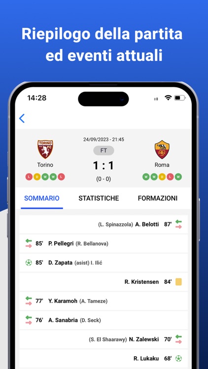 Serie A Live Score