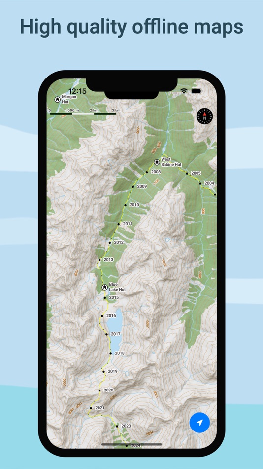 #2. Te Araroa - The Trail App (iOS) 来自: Ellped Limited