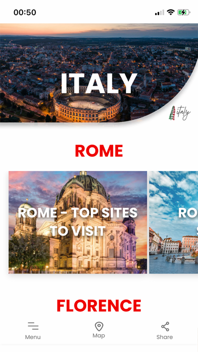 Italy.com Screenshot
