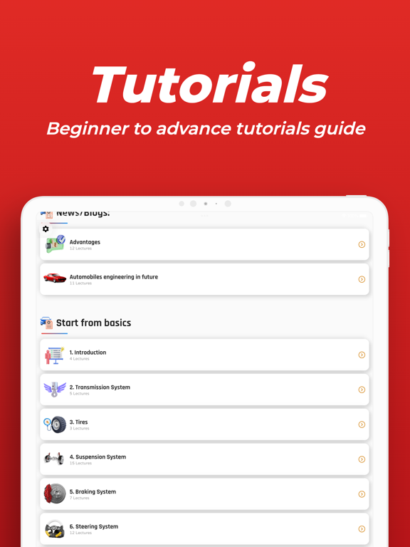 Screenshot #6 pour Learn Automobile Engineering