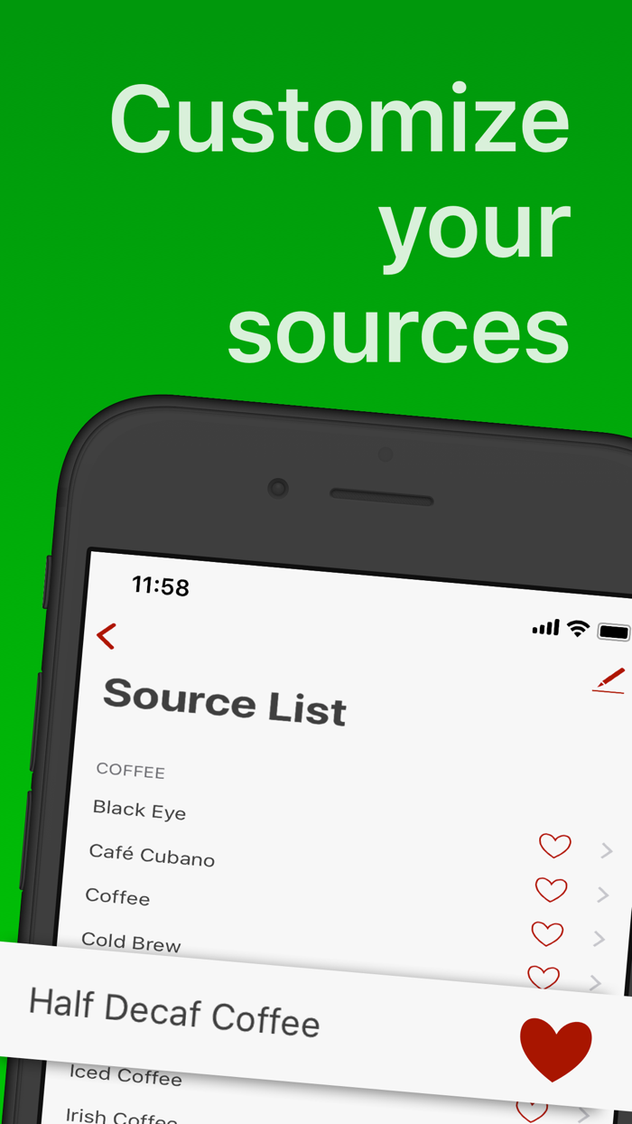 Caffeine Tracking by RECaf