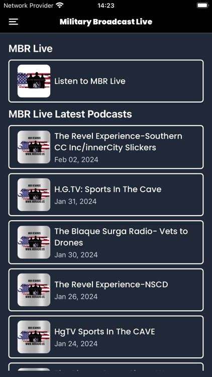 MBR - Military Broadcast Radio