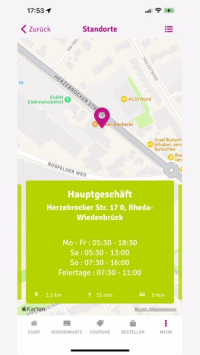 Vitalbäcker Screenshot