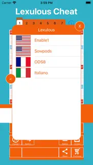 lexulous cheat & solver iphone screenshot 2