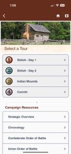 Shiloh Battle App screenshot #3 for iPhone