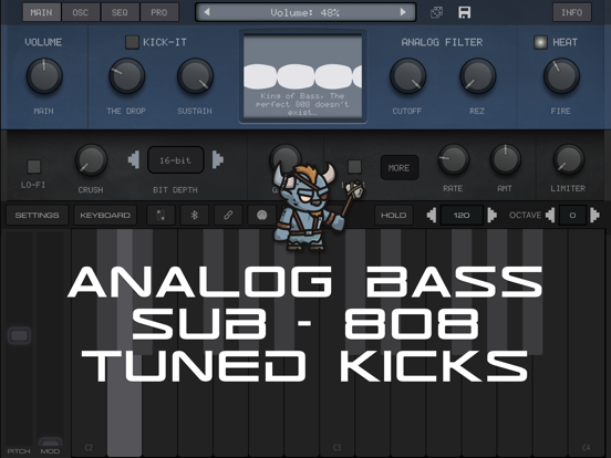 Screenshot #4 pour King of Bass: Analog + Sub 808