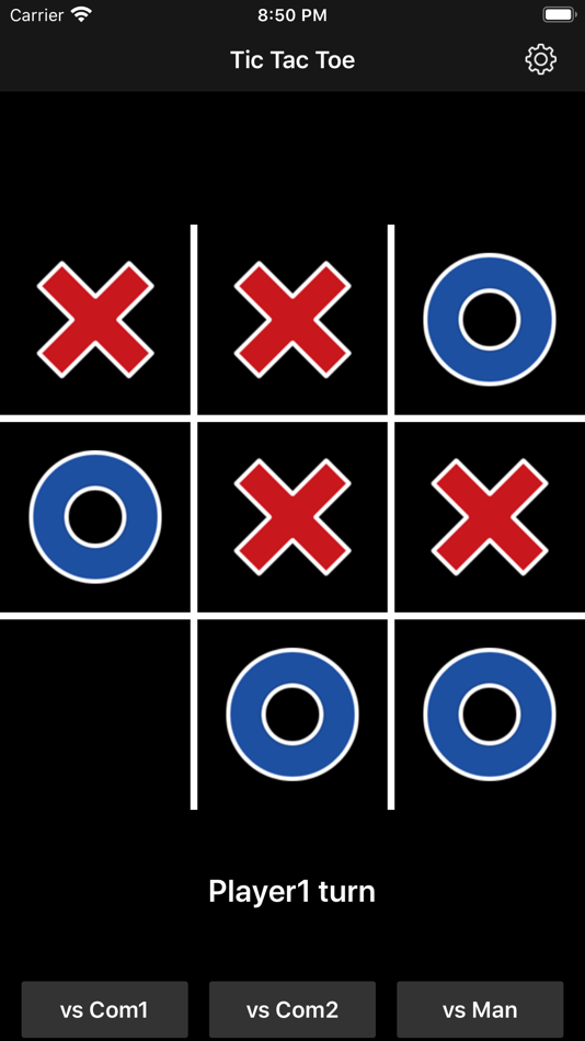 Tic Tac Toe (iOS) 由: Naia Inc. Tic Tac Toe (iOS) 由: Naia Inc.
