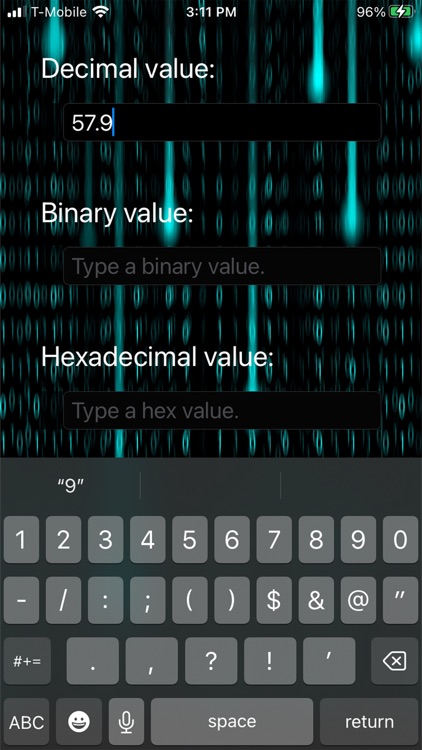 Decimal-Binary-Hex Converter screenshot-9