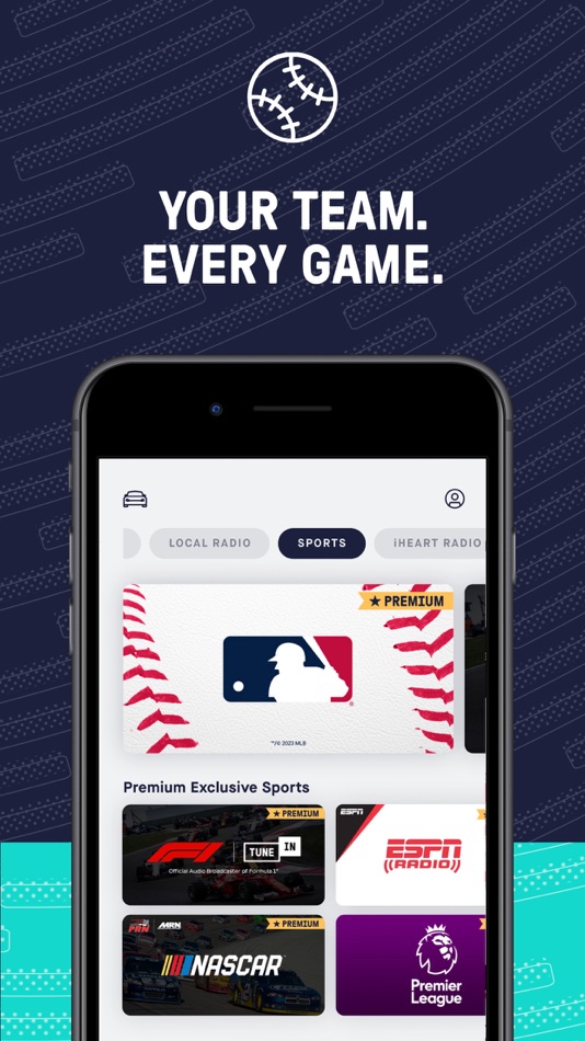 #6. TuneIn Radio: Music & Sports (iOS) 由: TuneIn