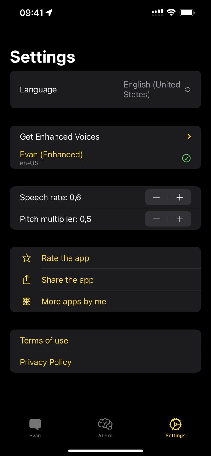 Evan Intelligent AI Bot