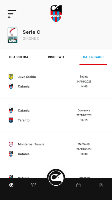 Catania FC Screenshot