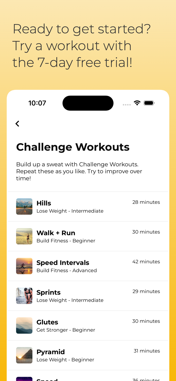 Treadmill Workout Running