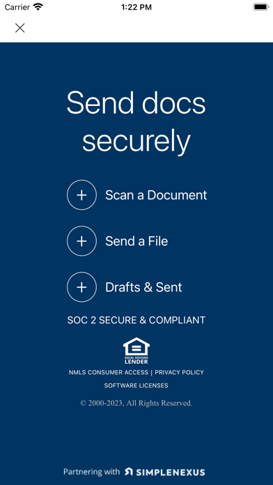 Southwest Funding Screenshot