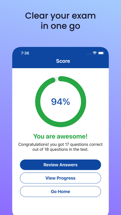 Connecticut CT DMV Permit Test Screenshot