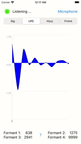 Game screenshot Formant Analyzer apk