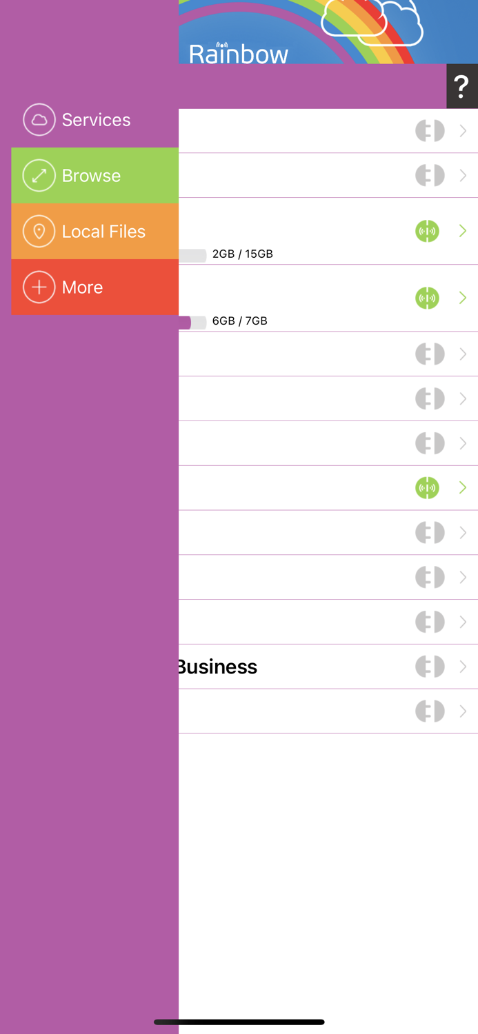 Rainbow-Best cloud storage app