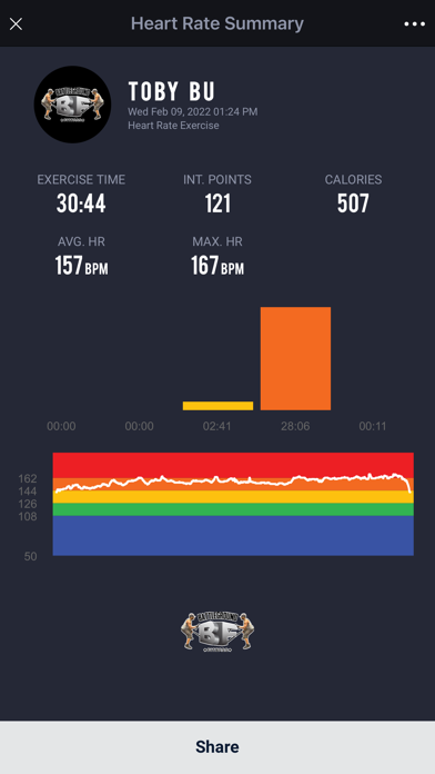 Battleground Fitness Screenshot