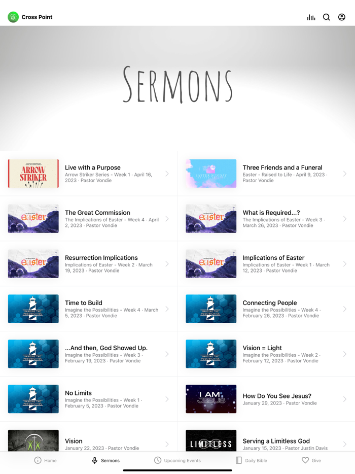 Cross Point Church Beckley WV