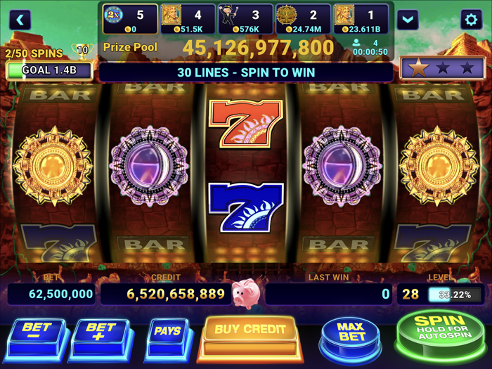 Buffalo 5-Reel Deluxe Slots