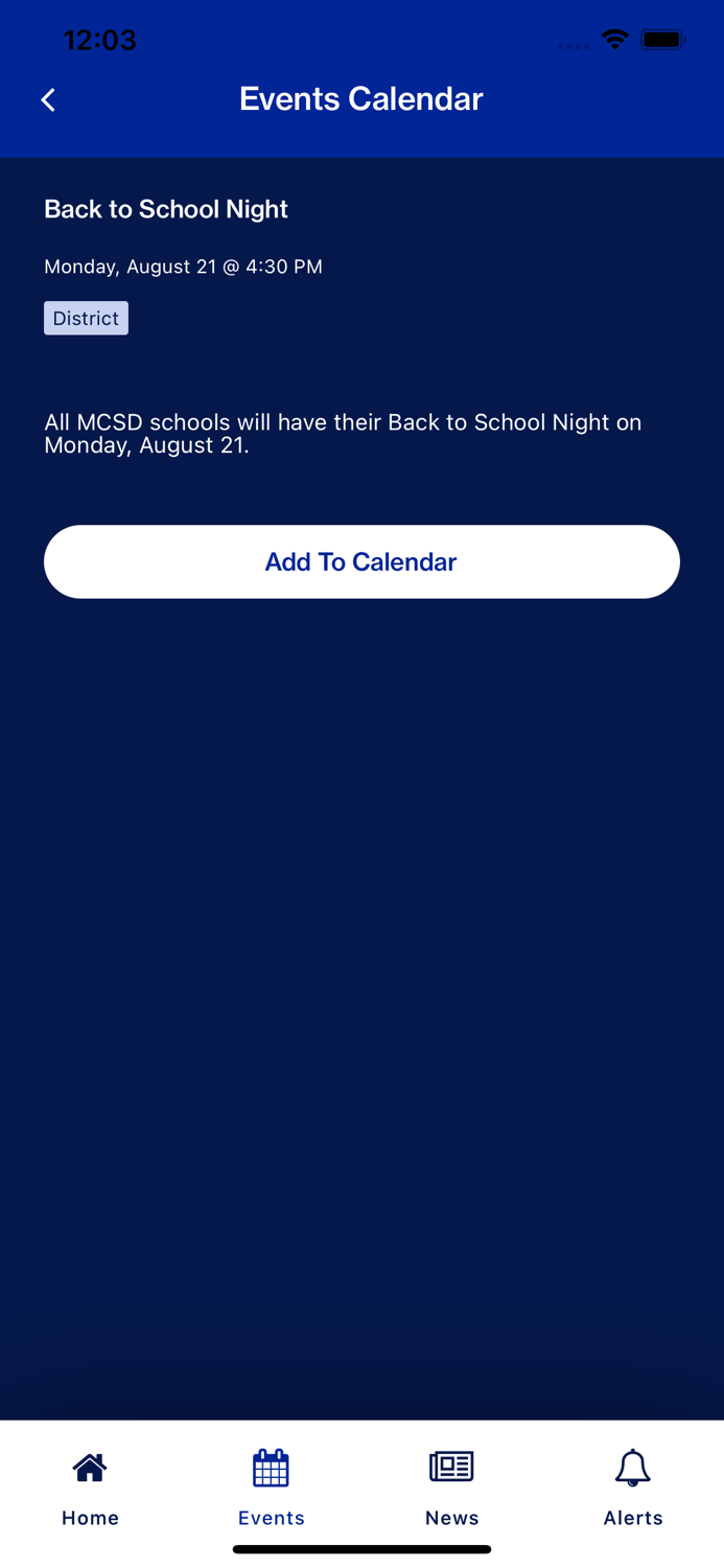 Marshalltown CSD App