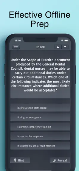 Game screenshot Dental Nurse Revision Exam mod apk