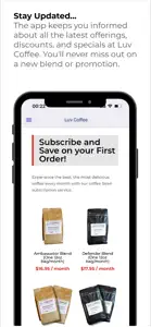 Luv Coffee screenshot #4 for iPhone