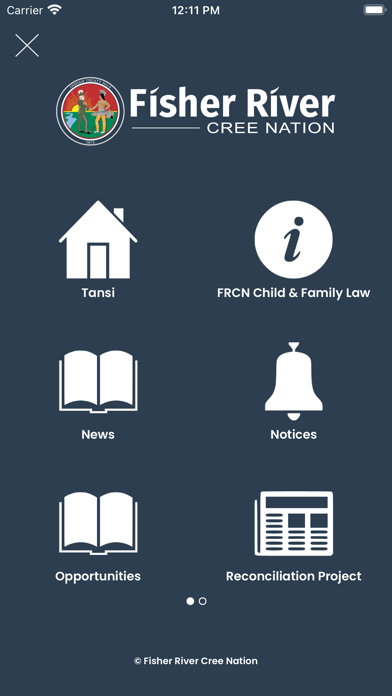 Fisher River Cree Nation Screenshot