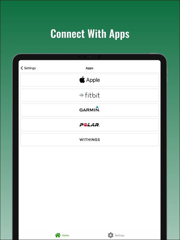 Health2Go iPad screenshot 6 - Health & Fitness app