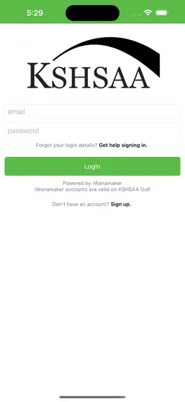 Game screenshot KSHSAA Golf apk
