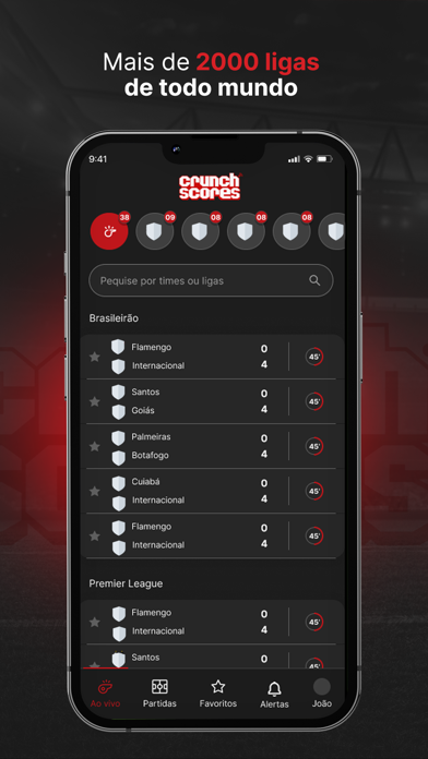 Crunch Scores Screenshot