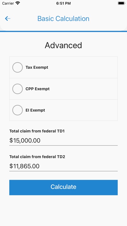 Payroll Calculator Canada screenshot-3