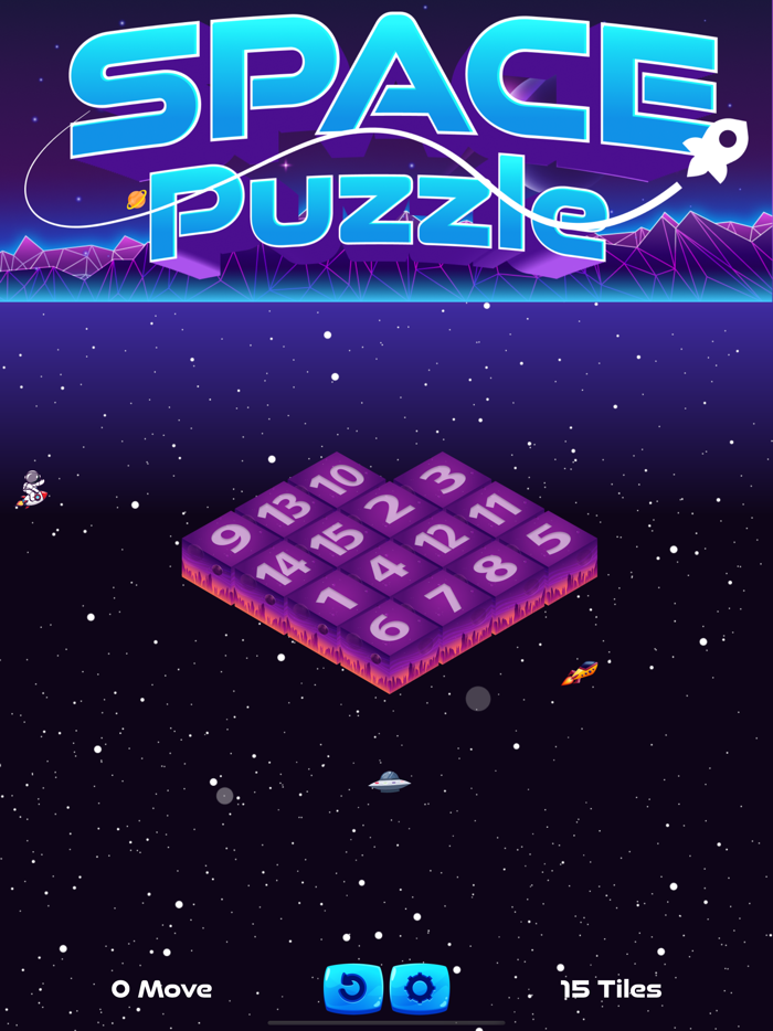 Space Slide Puzzle