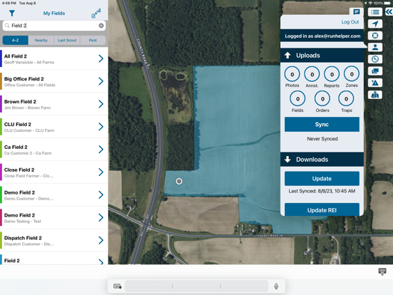 Agrisite IPM iPad screenshot 4 - Business app