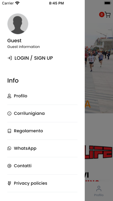 Corrilunigiana Screenshot