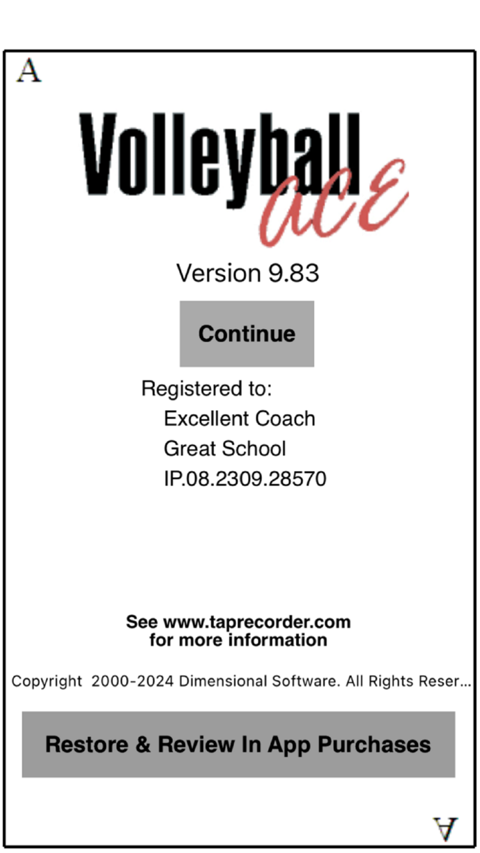 Volleyball Ace Stats