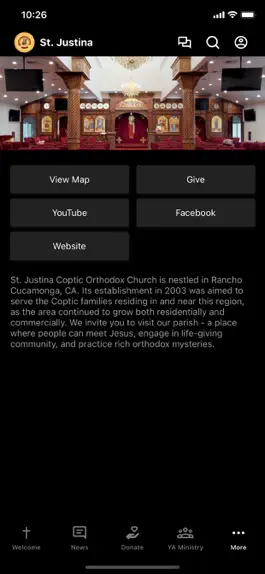Game screenshot St. Justina's Church App hack