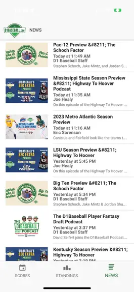 Game screenshot D1 Baseball apk