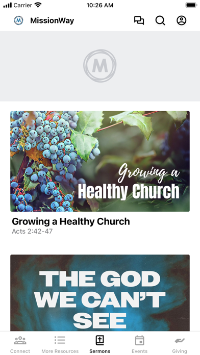 MissionWay Screenshot
