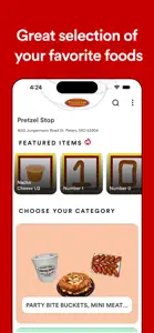 Pretzel Stop Restaurant screenshot #2 for iPhone