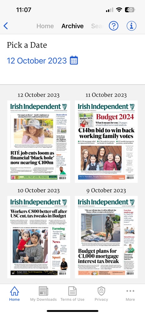 Irish Independent ePapers - null