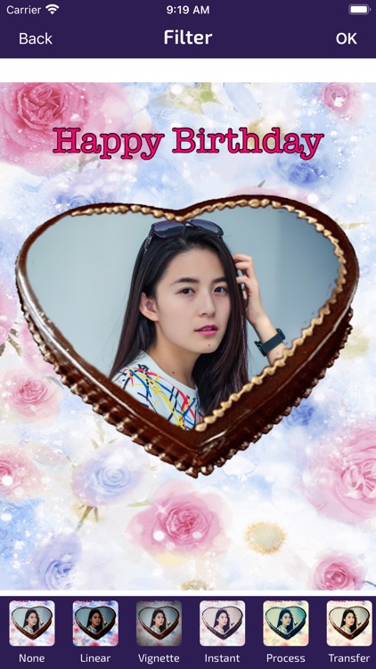 Birthday Photo Frames - Editor screenshot-8