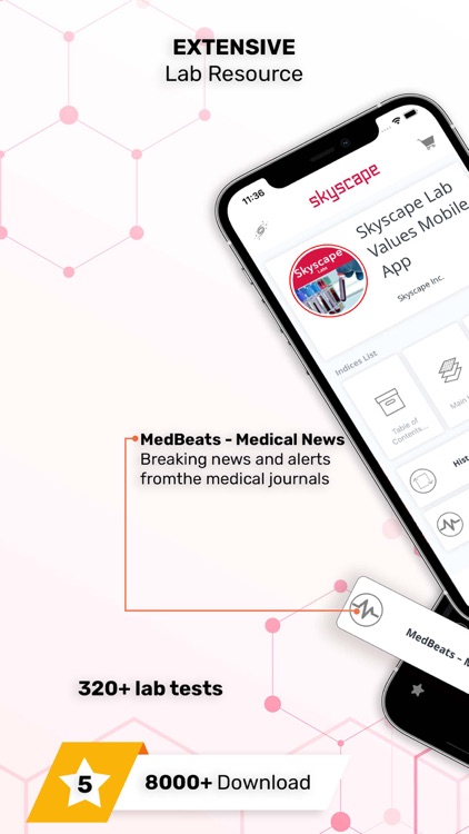 Skyscape Lab Values Mobile App