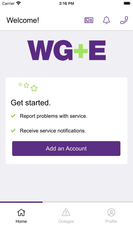 #1. WG+E Outage Tracker (iOS) 由: dataVoice International