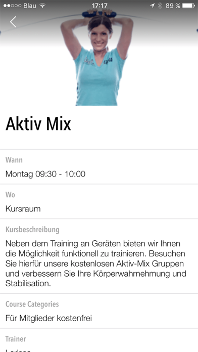 REHAMED NU Trainingszentrum Screenshot