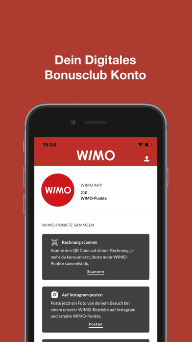 WIMO App Screenshot