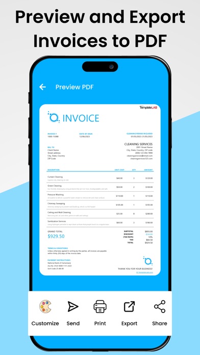 easyInvoice - Invoice maker Screenshot