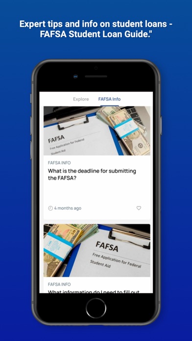 FAFSA Student Aid Loan Guide Screenshot