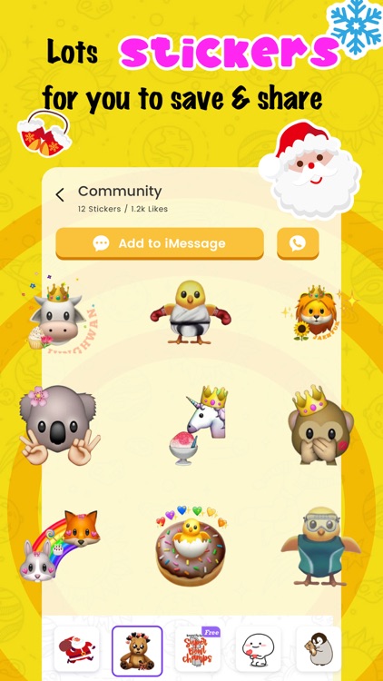Christmas WhatStickers* screenshot-6