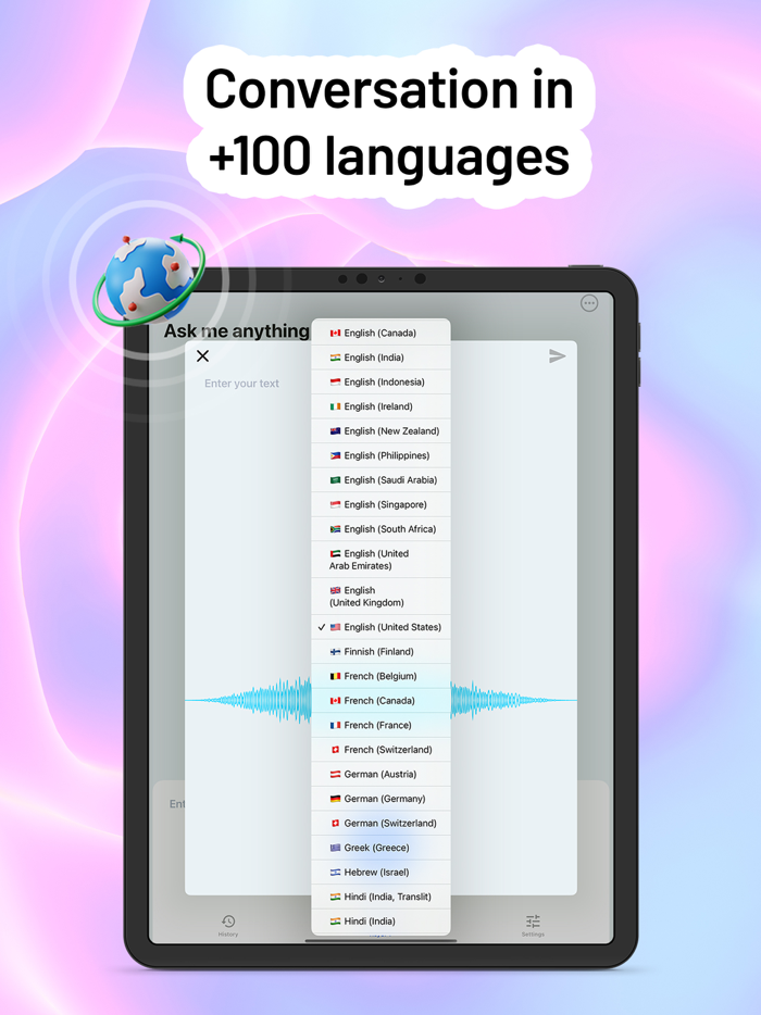 heyAI XInstant AI Voice Chat