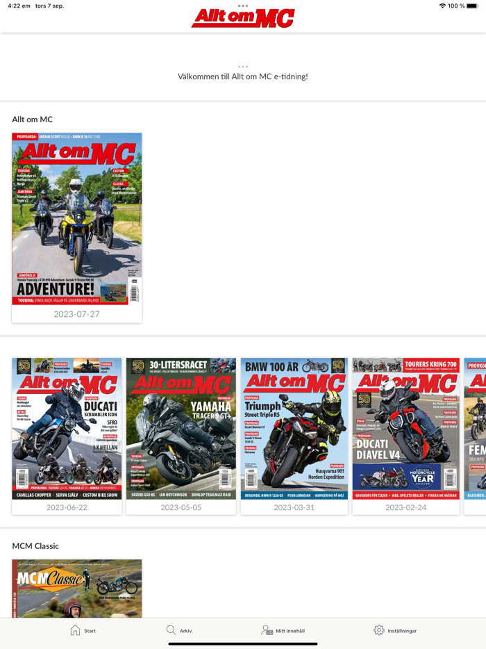 Allt om MC e-tidning